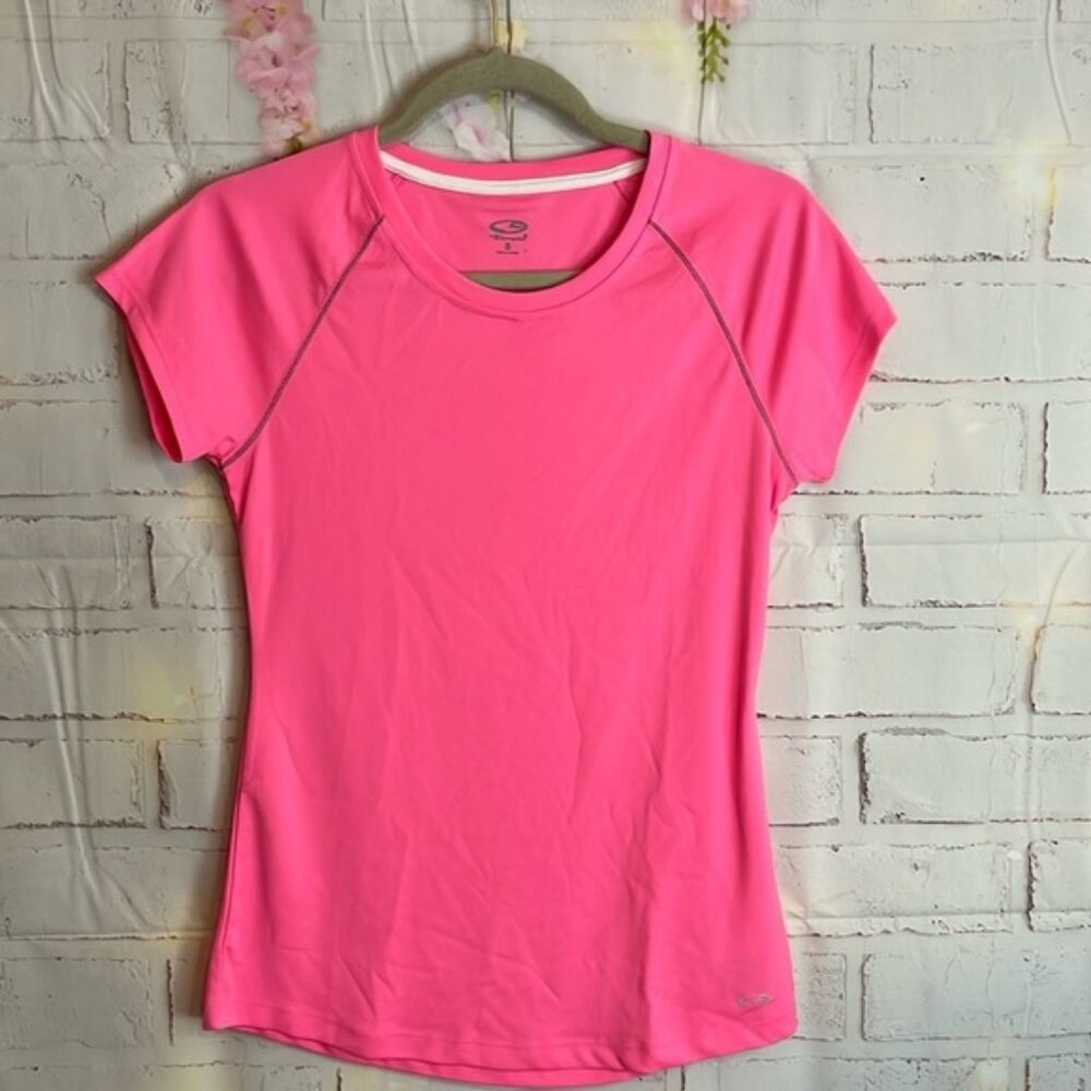 CHAMPION MOISTURE WICKING ATHLETIC TSHIRT TOP S